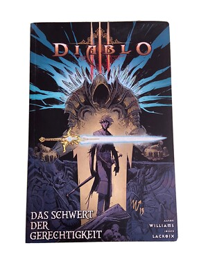 Diablo 3 Das Schwert der Gerechtigkeit Comic SIGNIERT Autogramm NEU SEHR SELTEN