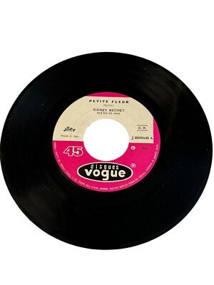Sidney Bechet - Petite Fleur 7  Jazz Vinyl Record From Italy 1962