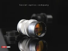 Soviet LOMO (2 / 100) lens OKS 1 - 100 - 1, J - 25,  G - 25 Mount M42