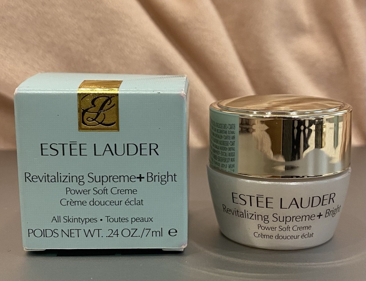 NIB .24 oz Estee Lauder REVITALIZING SUPREME+ BRIGHT POWER SOFT