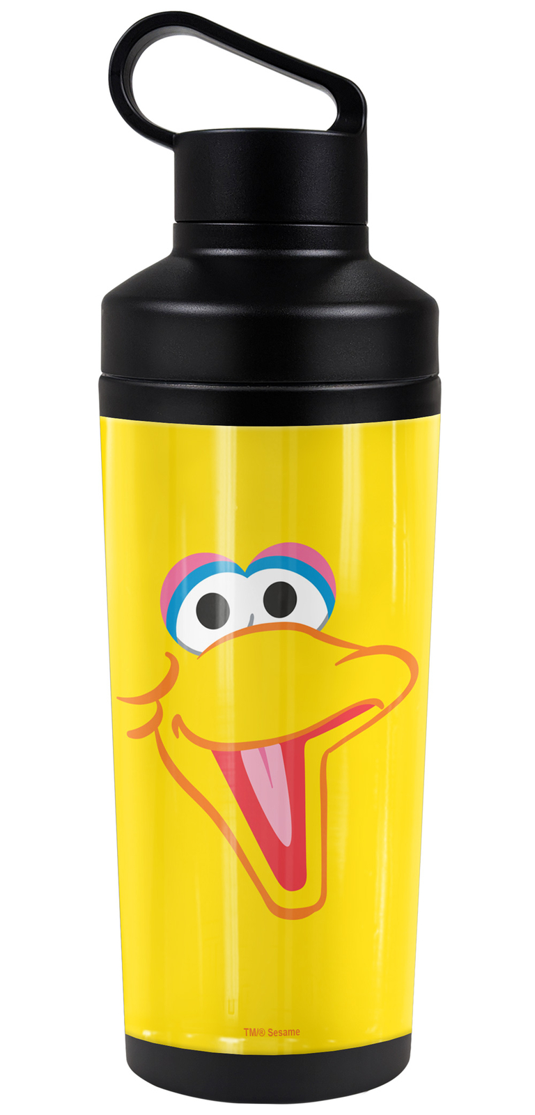 Sesame Street Big Bird Head 18oz Insulated Water Bottle