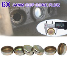 6X 34mm Engine Core Plugs For