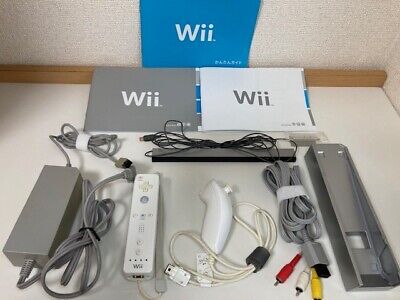 Nintendo Wii White Game Console RVL-S-WA(JPN) Japanese Region & Motion Plus  Set