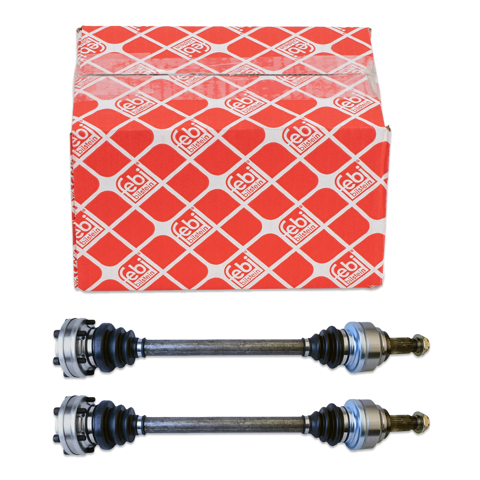 2x febi Antriebswelle für BMW E60 E61 540-550i 525-535d E63 E64 E65-67 hinten