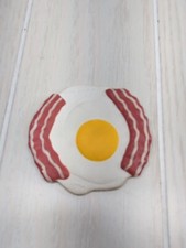 Fisher Price Fun with Food vintage flipping frying pan fried scrambled egg bacon