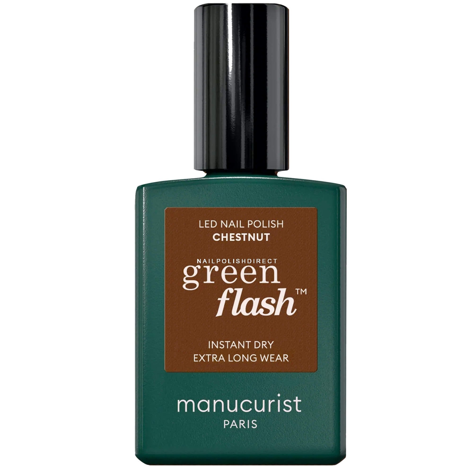 Manucurist Green Flash Gel Polish - Chestnut 15ml (51078)
