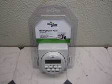 NEW UltraGrow UG-TR/D2/120 120V Digital Timer with dual outlets BX21
