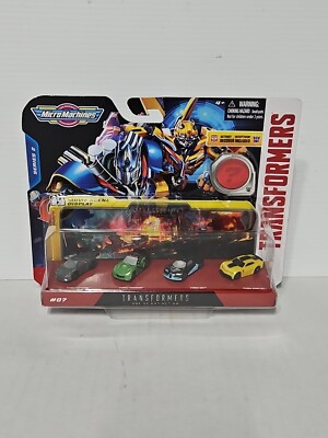 Micro Machines Transformers Series 2 #07 Age of Extinction Vehicle Set Bumblebee