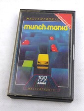 Commodore 64 C64 Game -- MUNCH MANIA (Mastertornic) -- Tape Cartridge