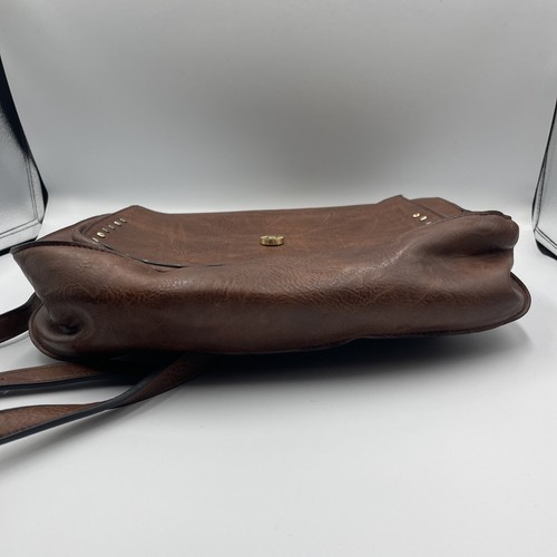 Antik Kraft Women's Anthropologie Handbag Satchel Crossbody Brown Tassel - Picture 4 of 13