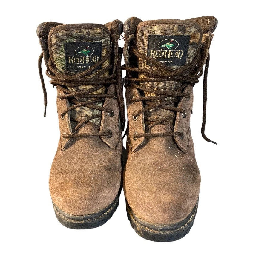 Botas de Caza Pelirrojas Niños 2Y Medianas Marrón Camuflaje 100% Impermeables RH29012MOB Foto 4 de 4