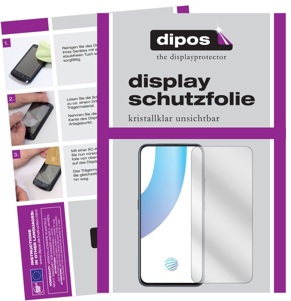 2+2X Schutzfolie FüR Vivo V17 Pro Klar Displayschutzfolie Folie Display Schutz-image
