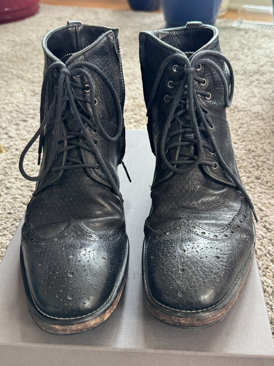 Vintage John Varvato boots. $698 John Varvatos Collection Fleetwood Leather Chelsea  main image 2