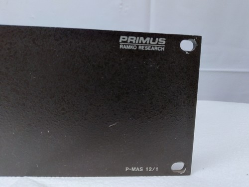 Primus Ramko Research P-MAS-12/1 Monitor Amp/Speaker w/ 12 Inputs, Rack Mount - Picture 6 of 9