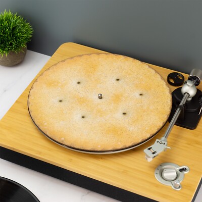 Cracker Plattenspieler Rutschmatte Turn Table DJ lustig cool Rutschmatte Vinyl Schallplatte