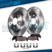 13.15" REAR Disc Rotors Brake Pads for 2011-13 Honda Pilot Odyssey Acura MDX ZDX