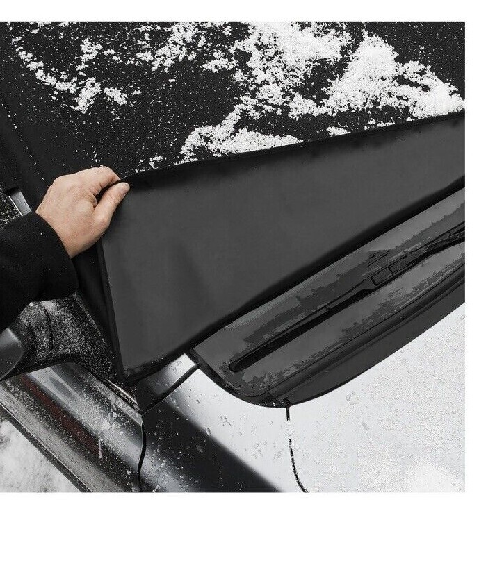 Set of 2 Frost Guard + Plus Winter Snow Windshield Cover eBay