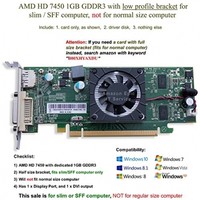 Amd Radeon Hd 7450 1gb / 1024mb Low Profile Graphics Card (half Size Bracket), Amd Radeon Hd 7450 1gb / 1024mb Low Profile Graphics Card (half Size Bracket),