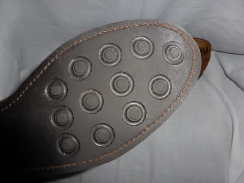 BOTÍN MORJAS HOMBRE MARRÓN GAMUZA CUERO CORDONES TALLA UK 9 EU 43 US 10 EN MUY BUENA CONDICIÓN - Imagen 8 de 24