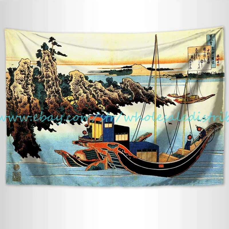 Hokusai tapestry online