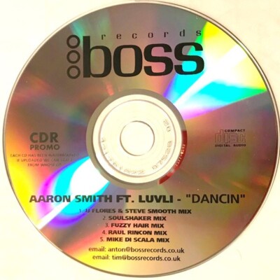 Aaron Smith Feat. Luvli - Dancin' (CDR Promo Single 2004) * NEW *