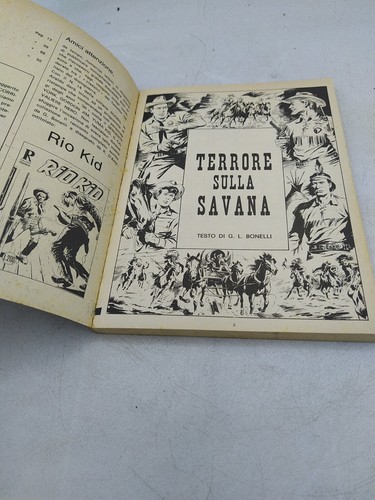 Tex Collana Tex Gigante 93 Araldo Fumetti Terrore sulla Savana L.200 - Picture 2 of 6