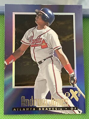1997 Skybox EX 2000 Andruw Jones #53 Atlanta Braves Future MLB HOF