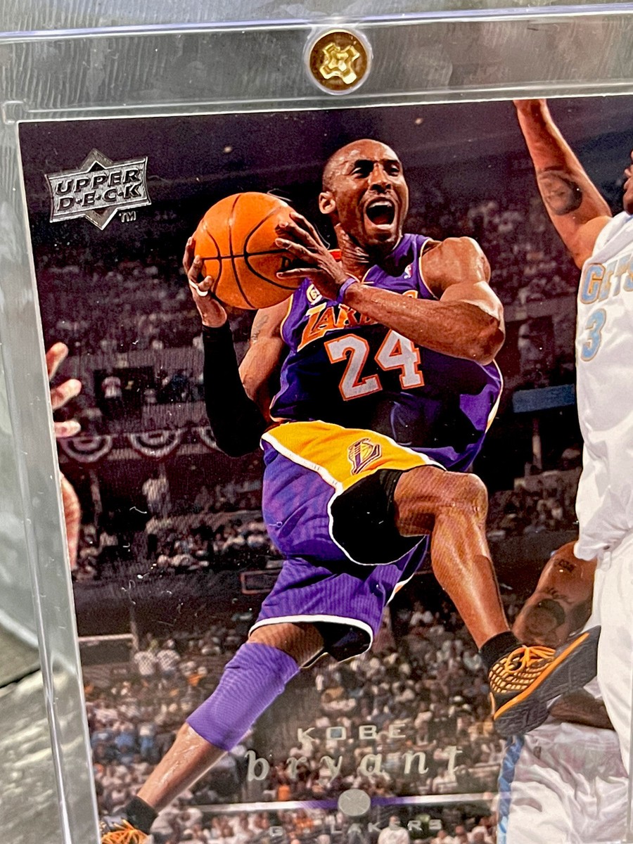 KOBE BRYANT CARD UPPER DECK SILVER CHROME FOIL SP INSERT - LAKERS
