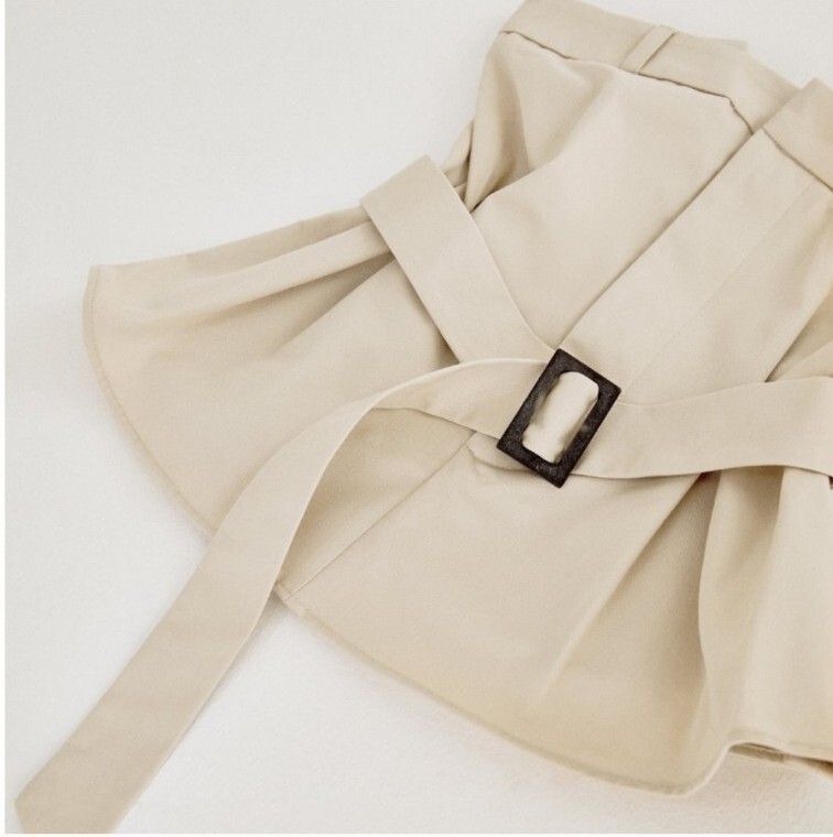 zara belted top