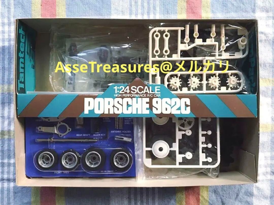 TAMIYA Model Kit Vintage Tamtech RC 1/24 Porsche 962C Full Set | eBay