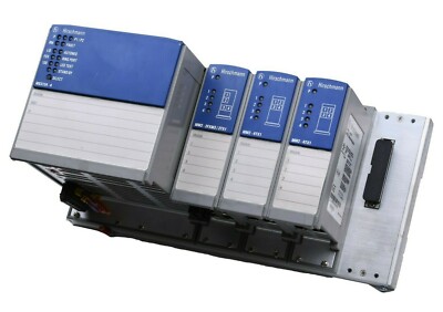 Hirschmann MS3124-4 + MM2-2FXM3/2TX1 + 2x MM2-4TX1 Industrie-Schaltermodule