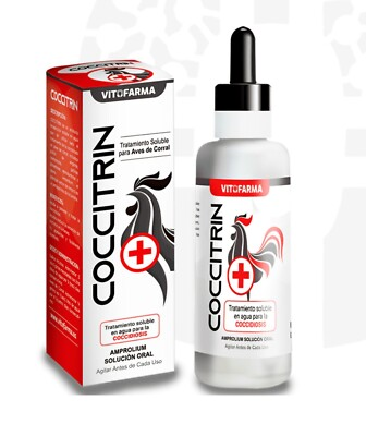 #ad Coccitrin Soluble Oral Solution treats 60ml For Poultry Roosters $15.99