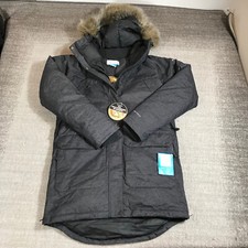 New Columbia Coat Womens Small Mount Si Down Parka Jacket Fur Hood Nwt $350.00