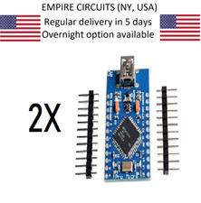 2X Pro Micro ATmega32U4 5V USB MINI CONNECTION 16MHz ARDUINO COMPATIBLE FASTSHIP