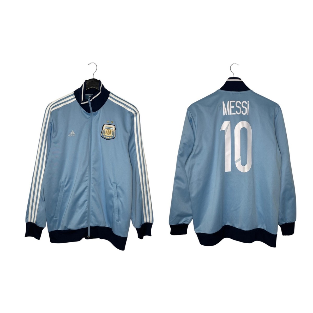 Adidas Argentina World Cup Football #10 Messi Zip Track Top Jacket