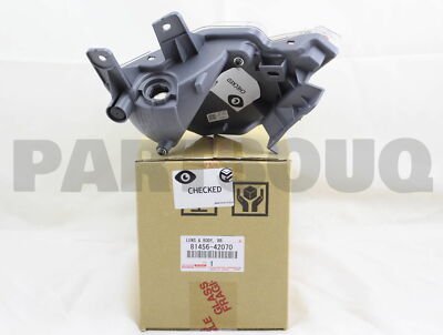 8145642070 Genuine Toyota LENS & BODY, RR FOG 81456-42070 | eBay