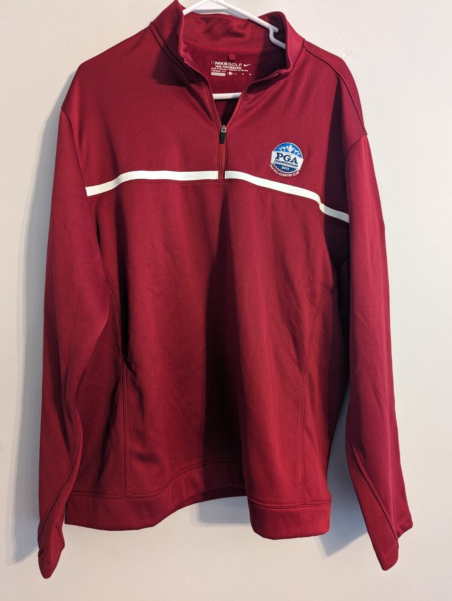 Nike Golf Tour Performance 1/4 Zip Sweatshirt Mens XL PGA