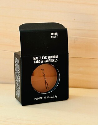 MAC Matte Eye Shadow .05oz / 1.5g ~ BROWN SCRIPT ~ Fresh Batch