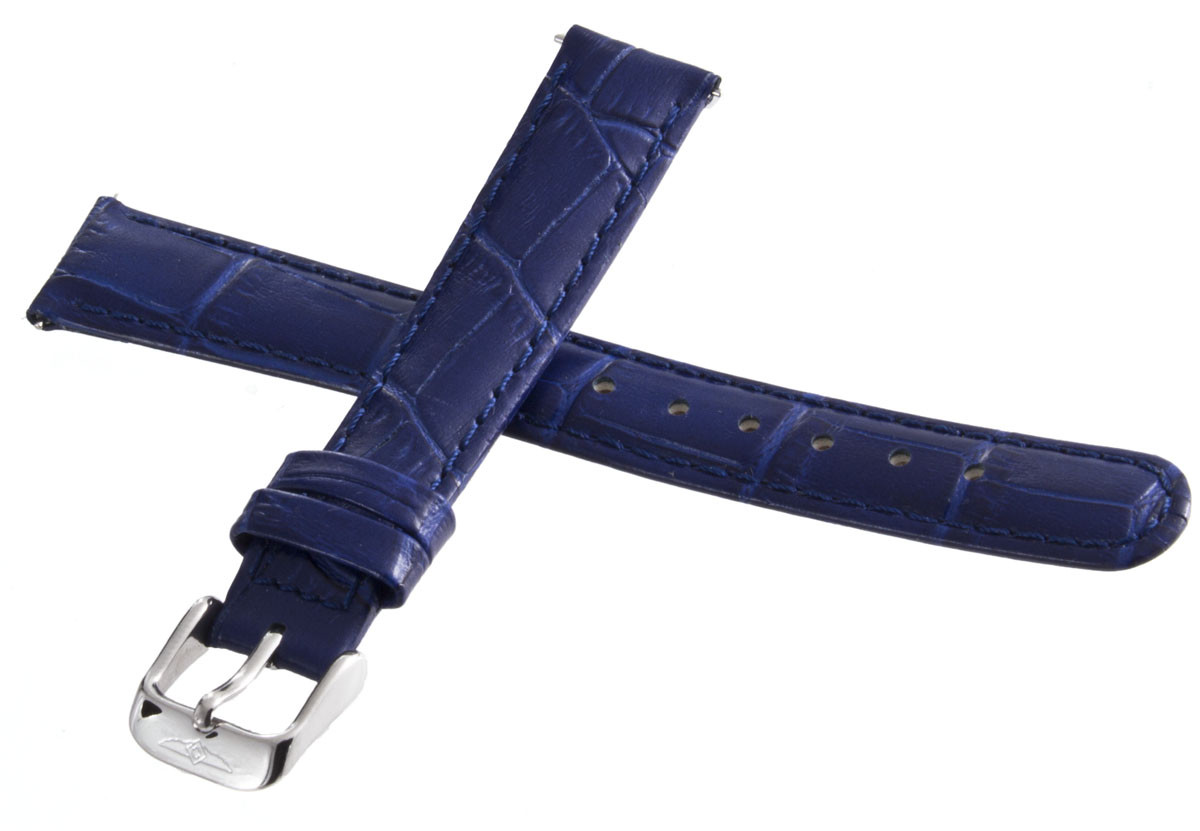 Invicta Blue genuine crocodile band watch Best Bands for Invicta Pro Diver – Panatime Watch Bands main image 4