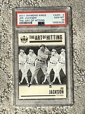 PSA 10 GEM MINT BASEBALL CARD 2021 DIAMOND KINGS THE ART OF HITTING JOE JACKSON