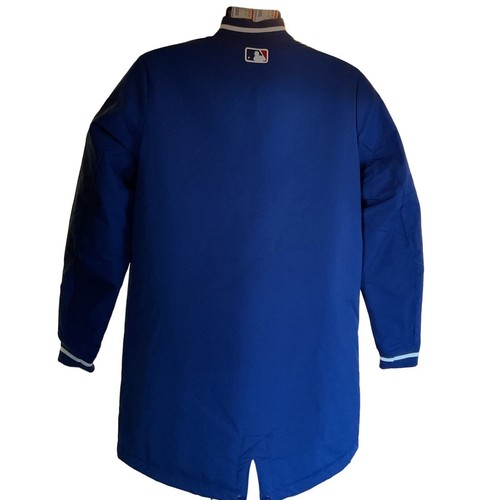 Authentic Los Angeles Dodgers MLB Royal Dugout Performance Full-Zip Jacket Small - Picture 8 of 12