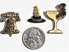 ROYAL ORDER OF JESTERS - ROJ /  FRATERNAL ORGANIZATION PIN LOT- MIRTH IS KING ! — photo 1