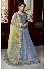 Pakistani/Indian Zebtan Ready to Wear Formal maxi dress Bollywood Party Wear