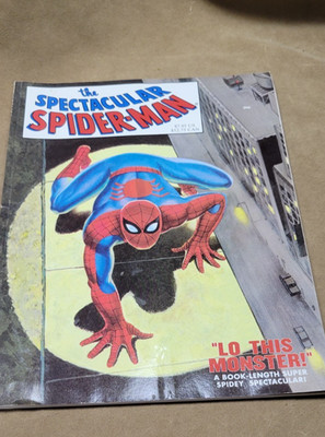 The Spectacular Spider-Man Magazine Lo This Monster Treasury Edition
