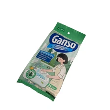 Ganso Bathroom Cleaning Wet Wipes 24 Sheets Pine Wood Scents | Multipurpose