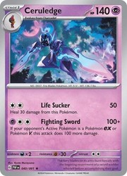 Ceruledge 040/091 Pokemon Day 2024 Promo Cosmos Holo