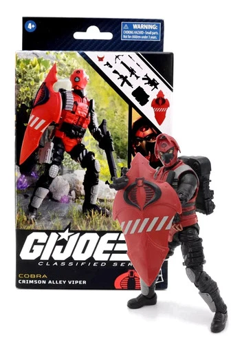 NEW G.I. Joe Classified Series #91 Cobra Crimson Alley Viper Action Figure