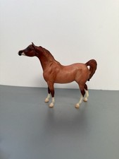 Breyer Classic Arabian Stallion #3055 Chestnut with Blaze and Four White Socks