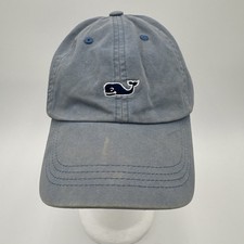 Vineyard Vines Light Blue Classic Fit Baseball Cap Adults Size Blue Whale Hat
