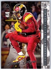 2022 Panini Chronicles #205 Jahan Dotson Luminance Update Rookies Orange